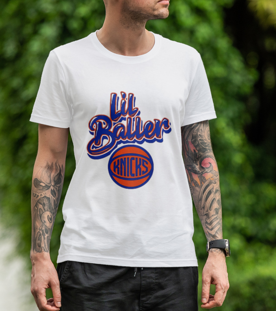 Lil Baller New York Knicks NBA Pride Month 2026 T-Shirt
