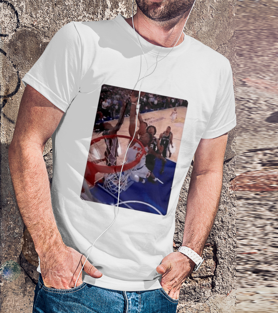 OG Anunoby Laocoon Knicks Game 4 Basketball Moment T-Shirt