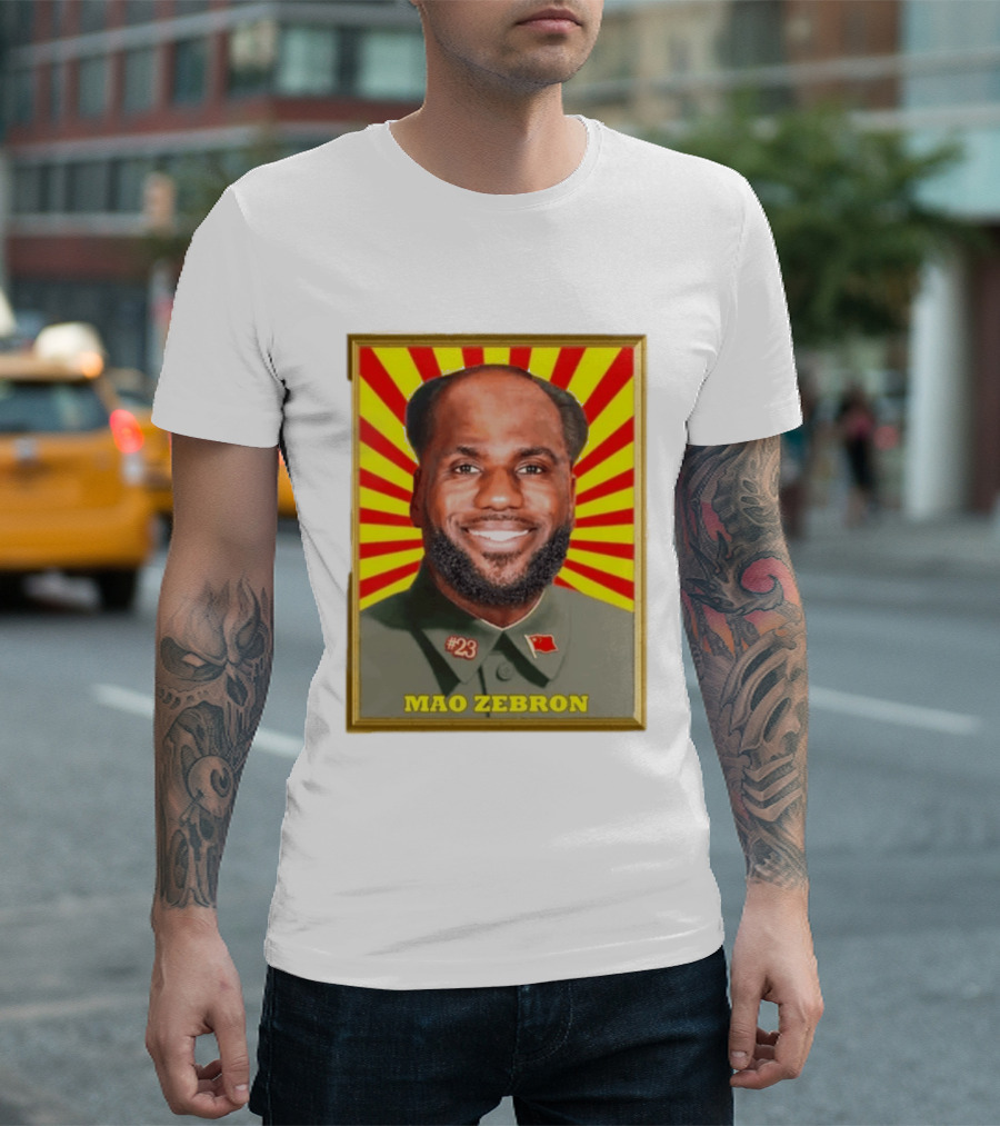Mao Zebron #23 Lebron James Meme T-Shirt