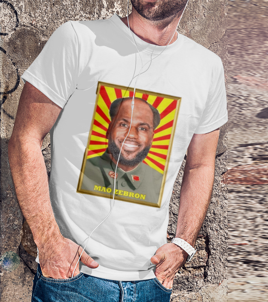 Mao Zebron #23 Lebron James Meme T-Shirt