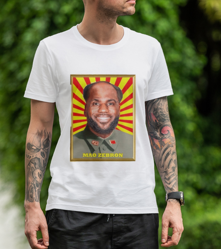 Mao Zebron #23 Lebron James Meme T-Shirt