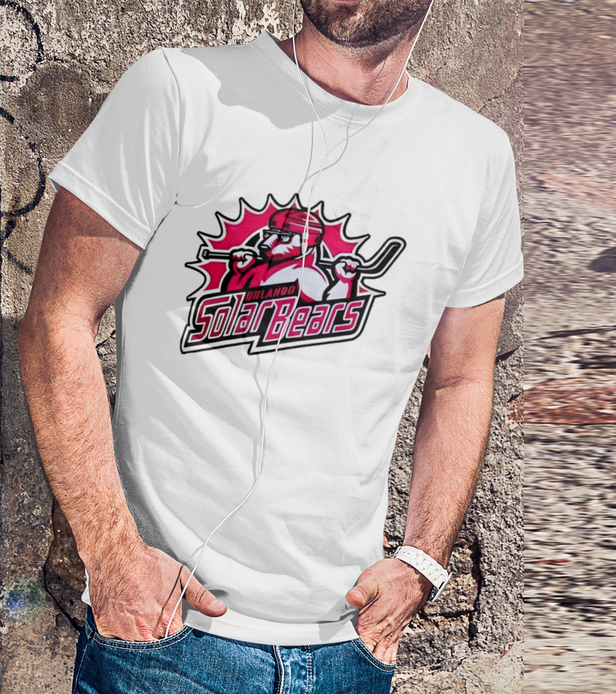 Orlando Solar Bears Pink Whitney Special Edition Hockey T-Shirt