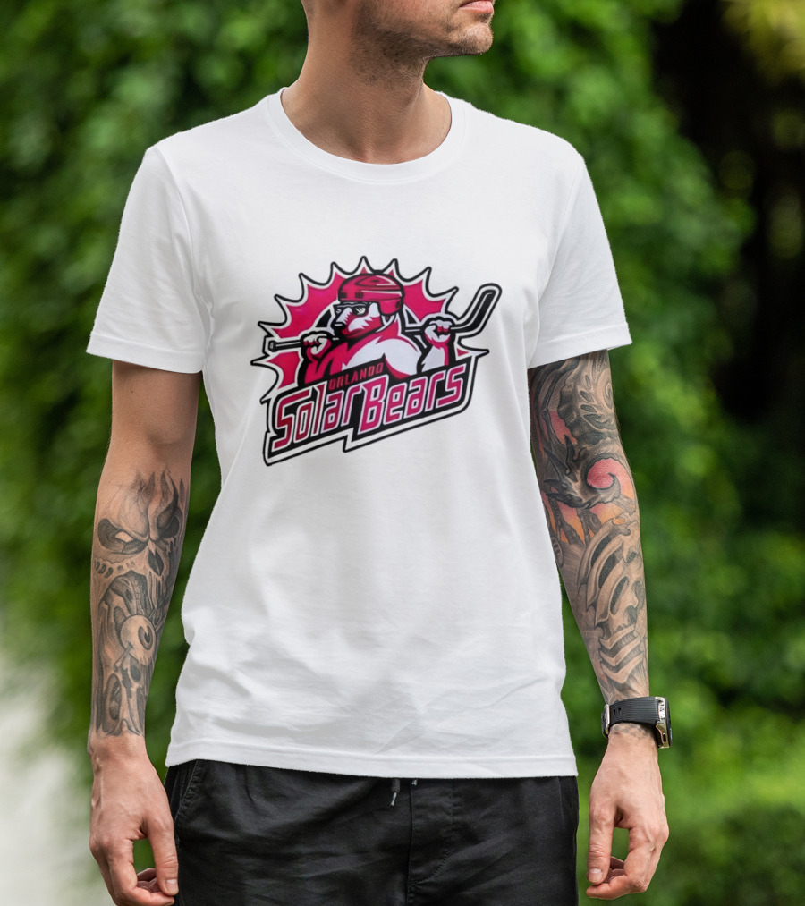Orlando Solar Bears Pink Whitney Special Edition Hockey T-Shirt