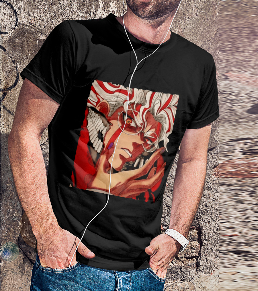 Akaza Kimetsu No Yaiba Upper Rank Three Anime T-Shirt