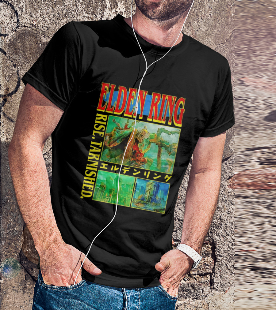 Elden Ring Godrick The Grafted Rise Tarnished Japanese T-Shirt