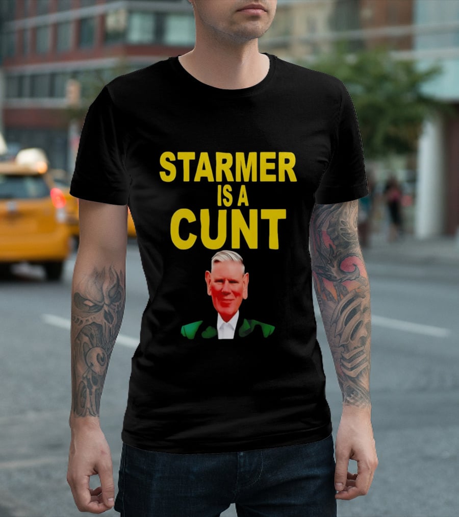 Keir Starmer Offensive Slang Men’s T-Shirt