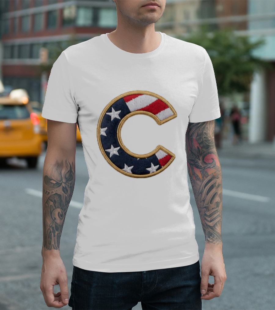 2026 Cubs Patriotic Independence Day Hats Stars And Stripes T-Shirt
