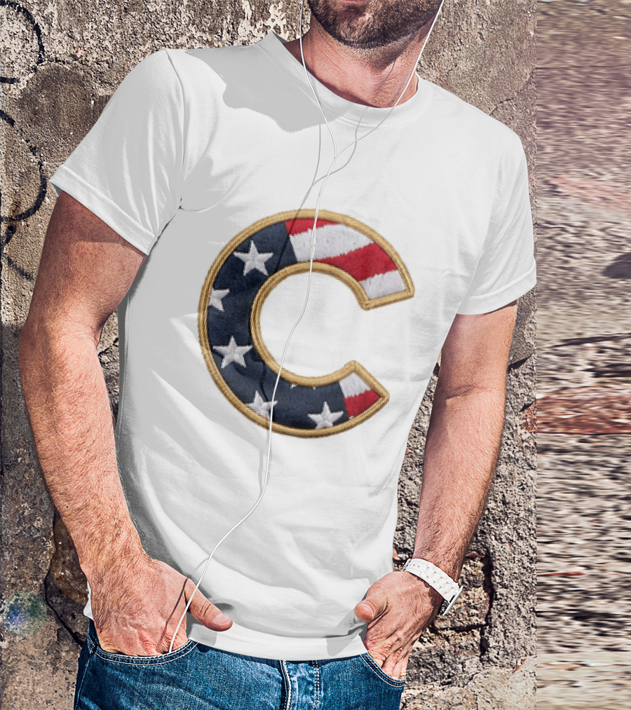 2026 Cubs Patriotic Independence Day Hats Stars And Stripes T-Shirt