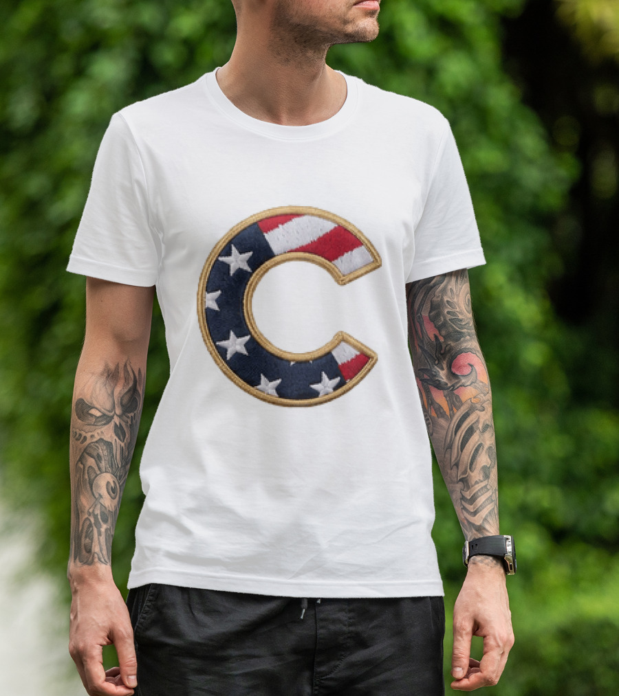 2026 Cubs Patriotic Independence Day Hats Stars And Stripes T-Shirt