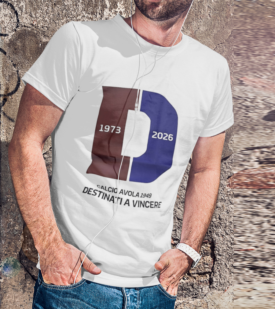 Calcio Avola 1949 Destinati A Vincere 1973 2026 T-Shirt