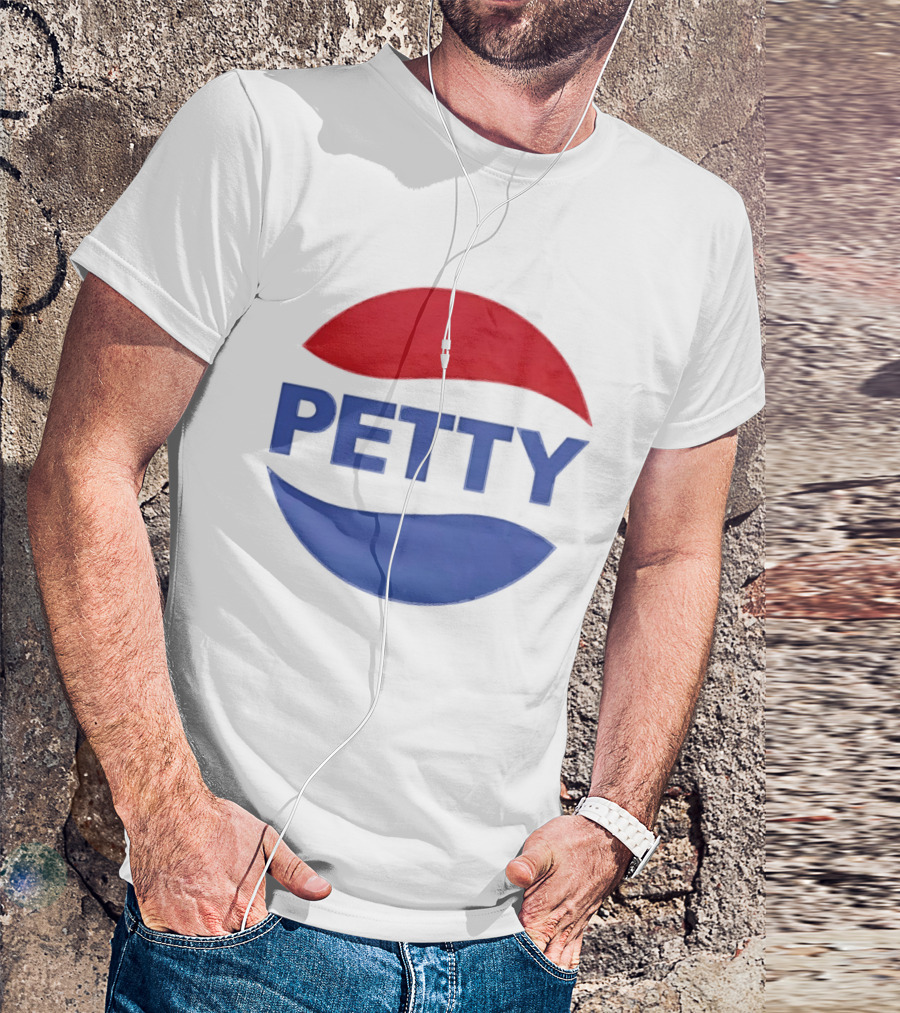 PETTY Pepsi Parody Red Blue T-Shirt