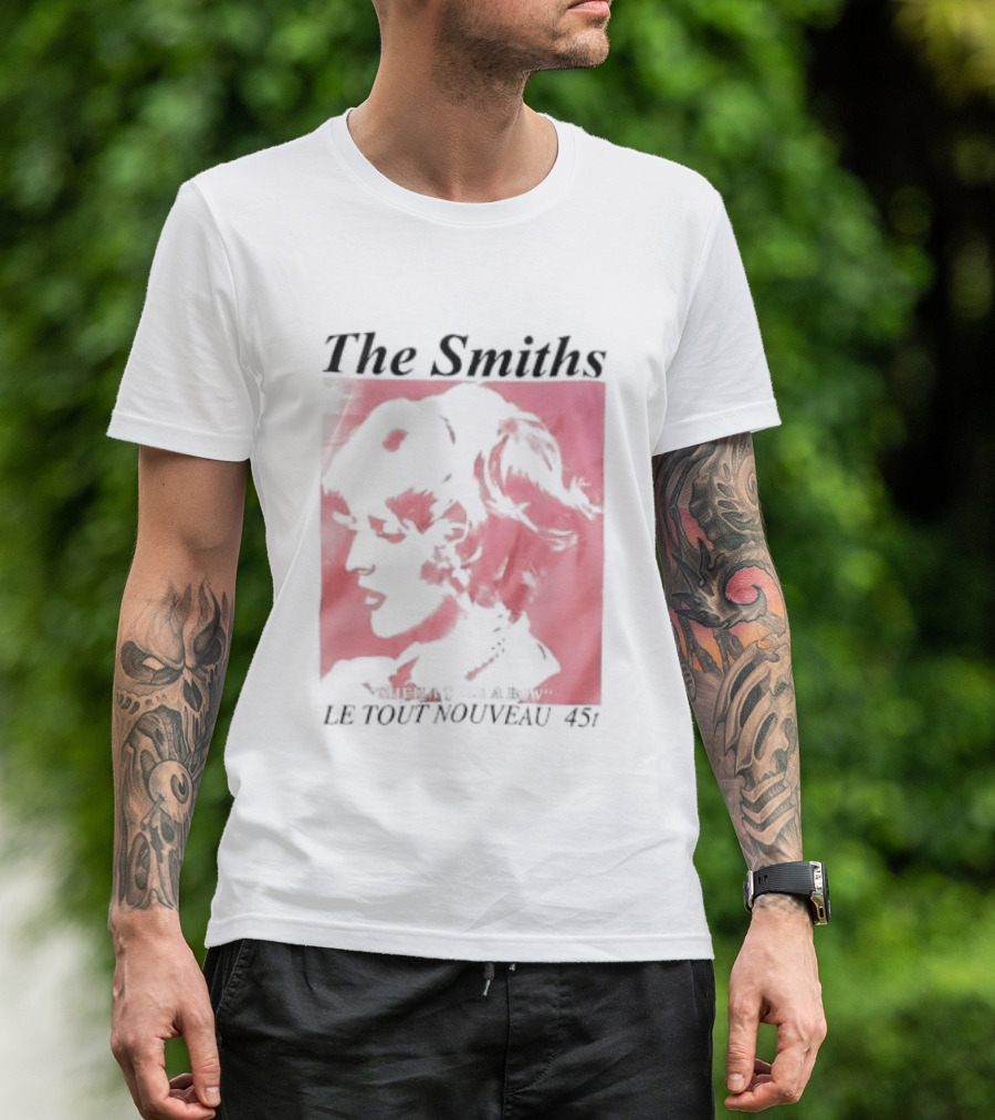 The Smiths Le Tout Nouveau 45T Red Art Music T-Shirt