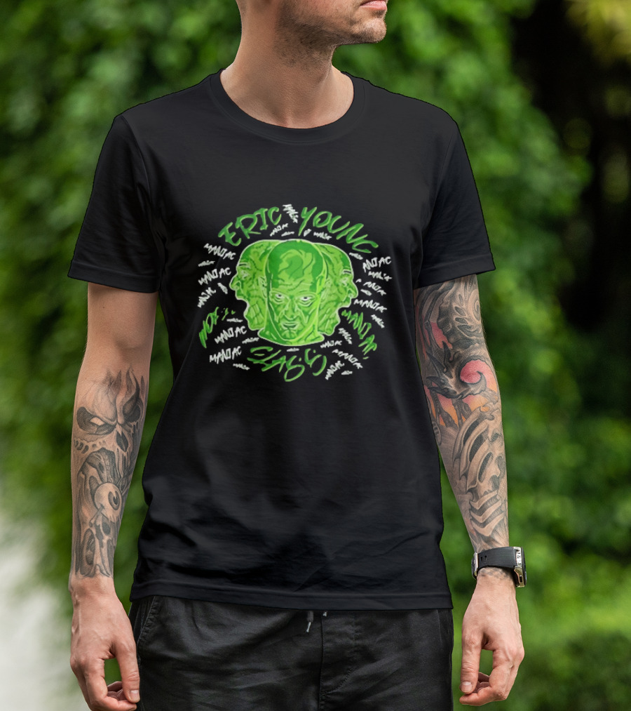 Eric Young Maniac Multiface World Class Green T-Shirt
