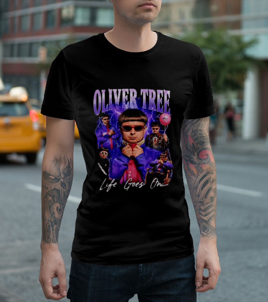 Oliver Tree Life Goes On 1993 2026 Thank You For The Music T-Shirt