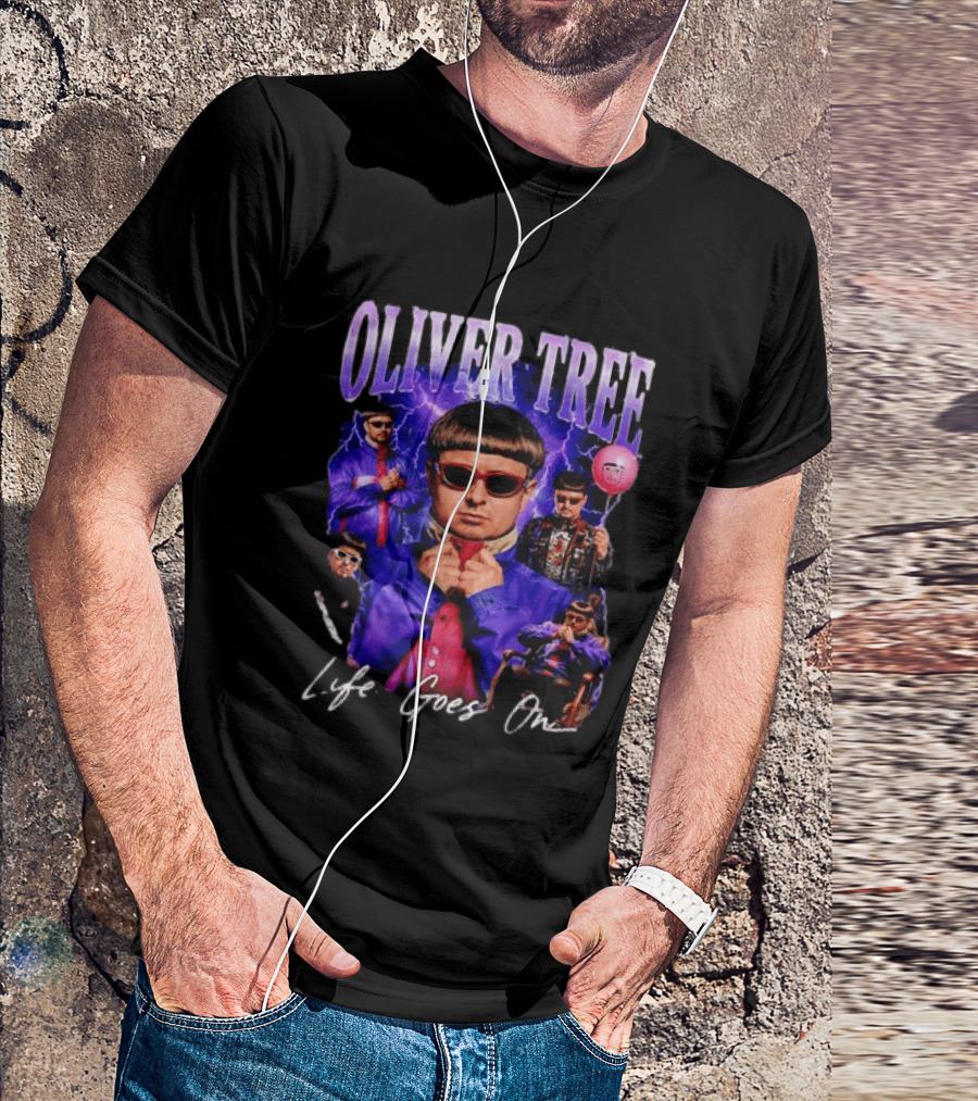 Oliver Tree Life Goes On 1993 2026 Thank You For The Music T-Shirt