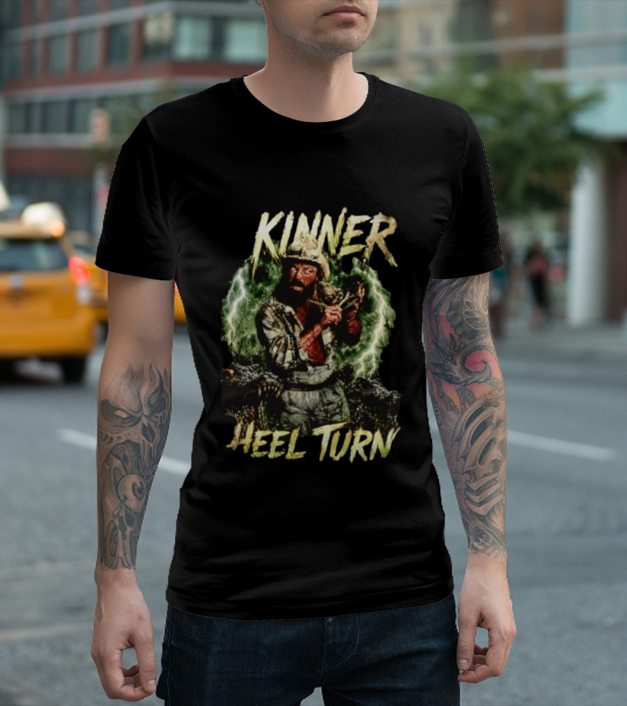 Skinner Heel Turn Steve Keirn Wrestling WWF Professional Wrestling T-Shirt