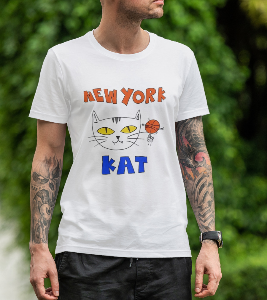 New York Kat Basketball T-Shirt