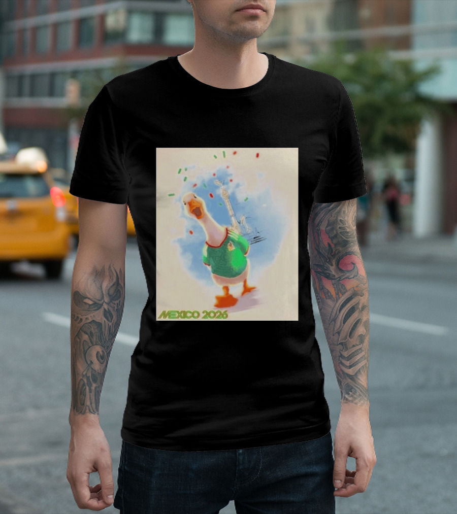 Goose Mexico Soccer Celebration 2026 T-Shirt