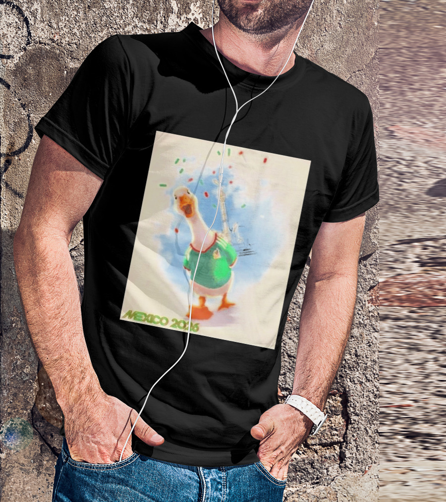 Goose Mexico Soccer Celebration 2026 T-Shirt