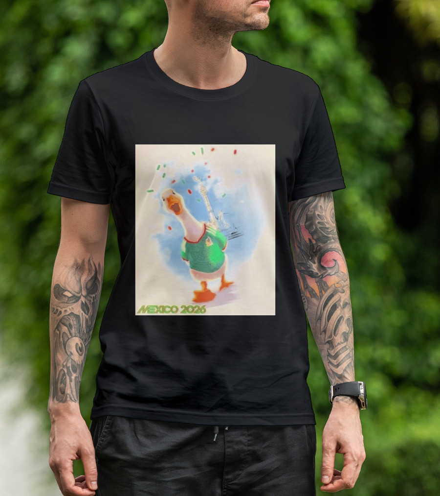 Goose Mexico Soccer Celebration 2026 T-Shirt