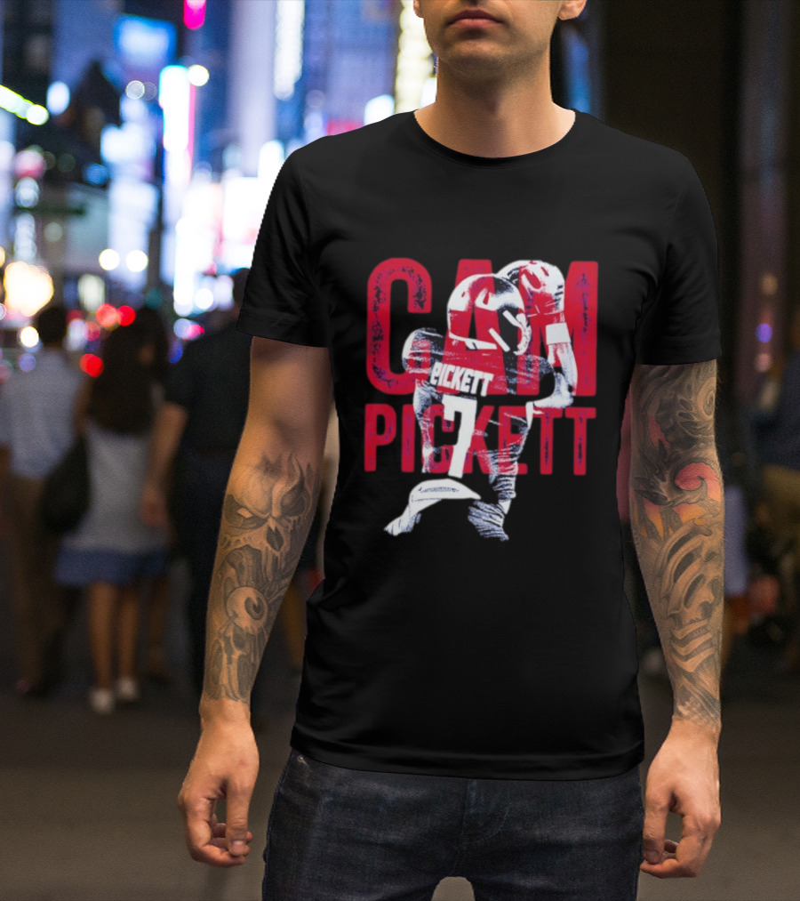 Kenny Pickett Pittsburgh Steelers Cam Pickett Number 7 T-Shirt