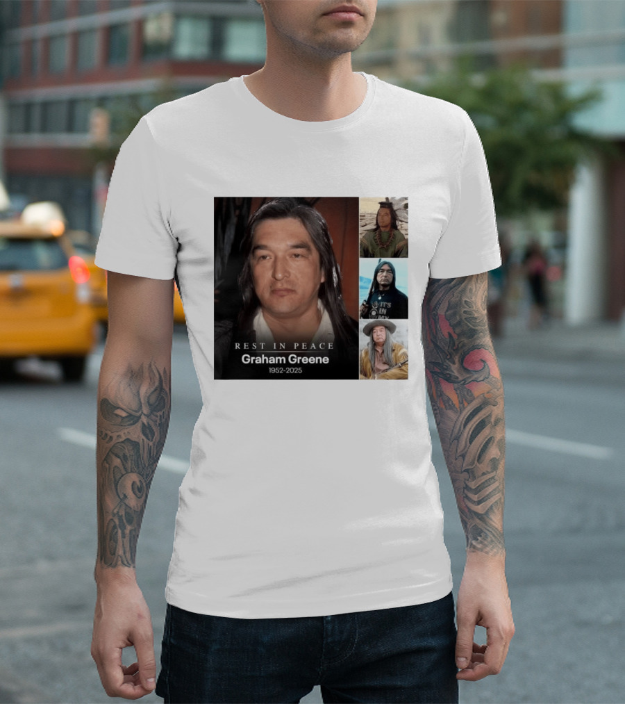 Rest In Peace Graham Greene 1952 2025 Memorial T-Shirt