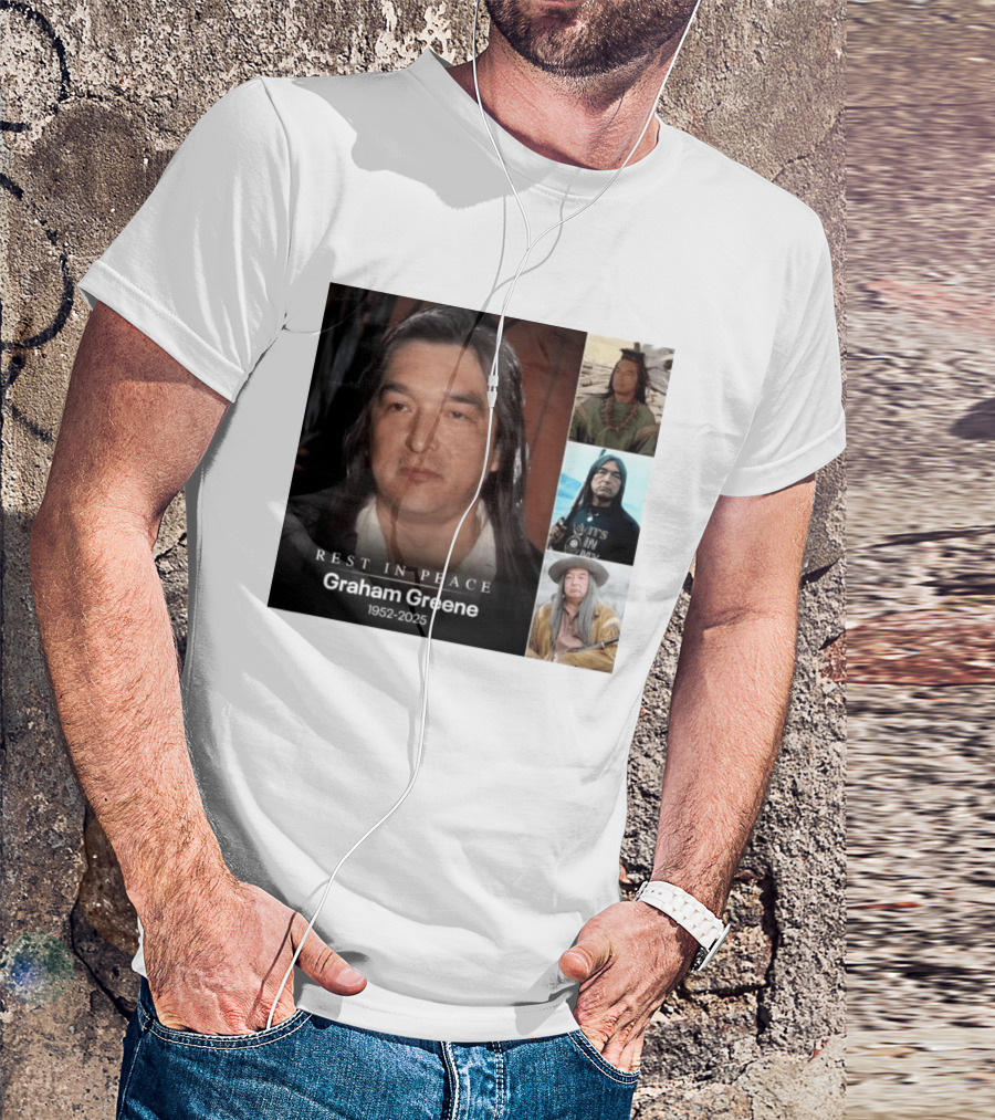 Rest In Peace Graham Greene 1952 2025 Memorial T-Shirt