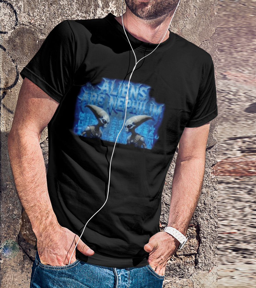 Aliens Are Nephilim Ancient Glyphs And Extraterrestrial Connection T-Shirt