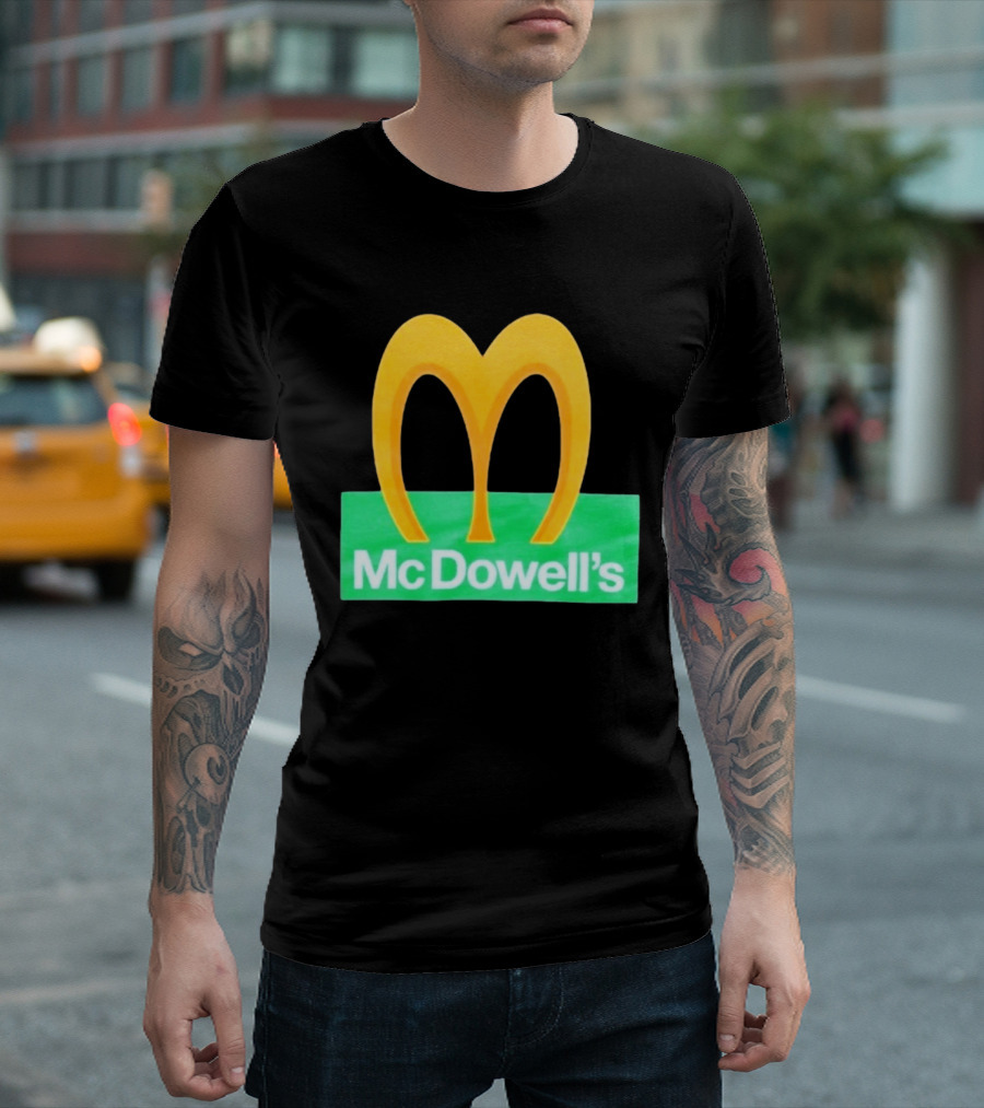 McDowell's Home Of The Big Mick Queens NYC Iconic Comedy Reference T-Shirt