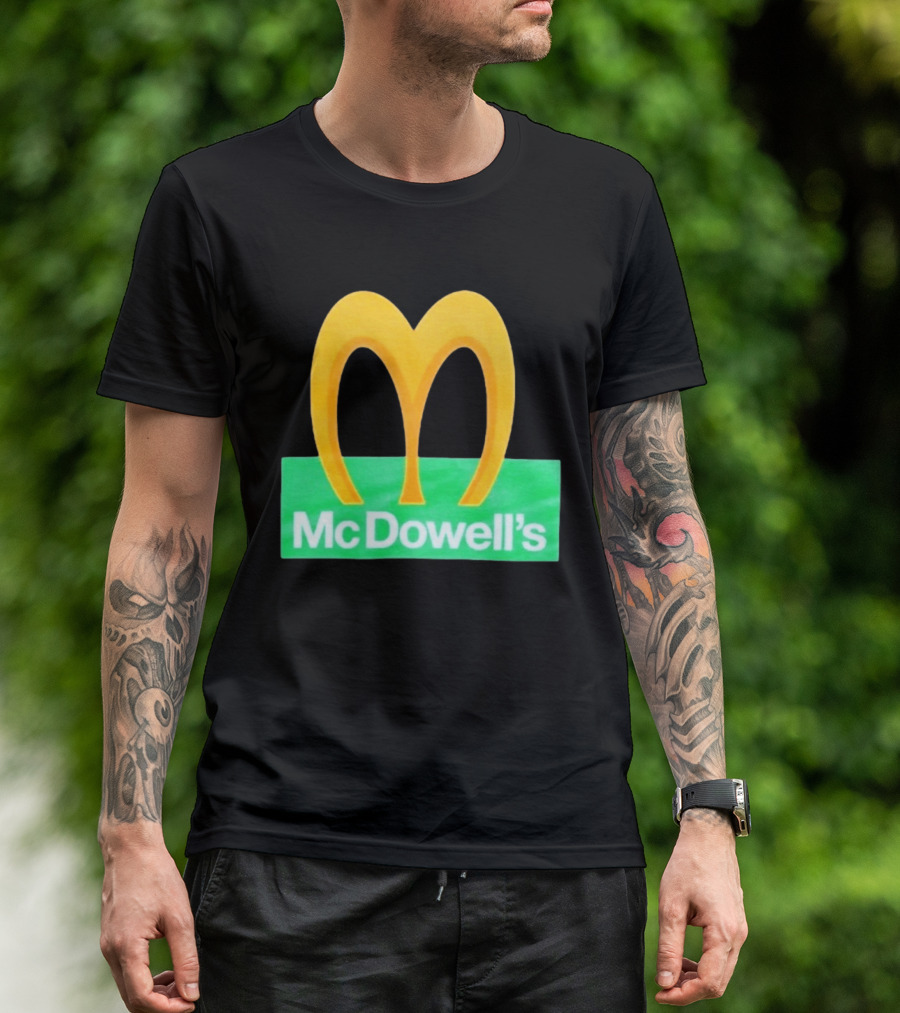 McDowell's Home Of The Big Mick Queens NYC Iconic Comedy Reference T-Shirt