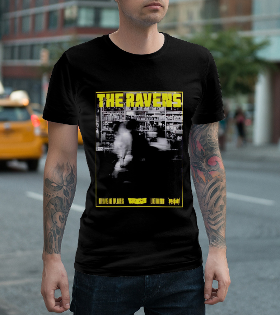 The Ravens Hello We Are The Ravens Voodoo Cat Live Tour 2026 T-Shirt