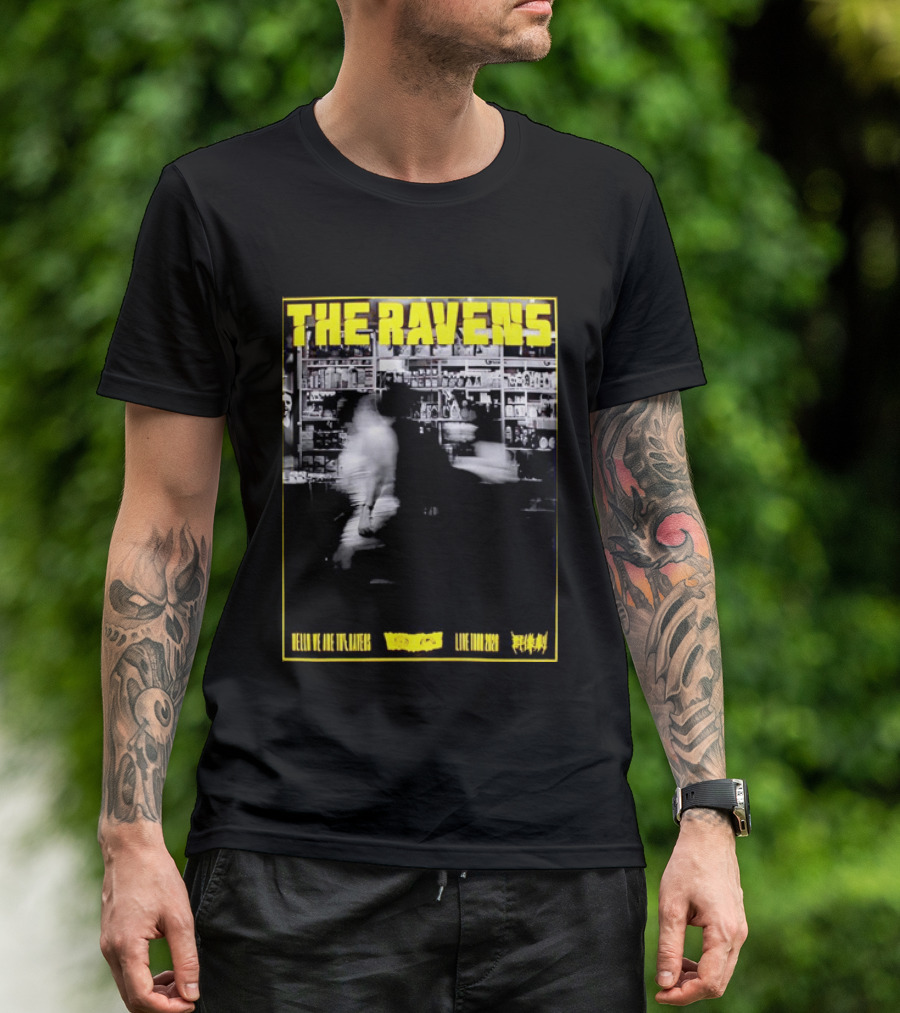 The Ravens Hello We Are The Ravens Voodoo Cat Live Tour 2026 T-Shirt