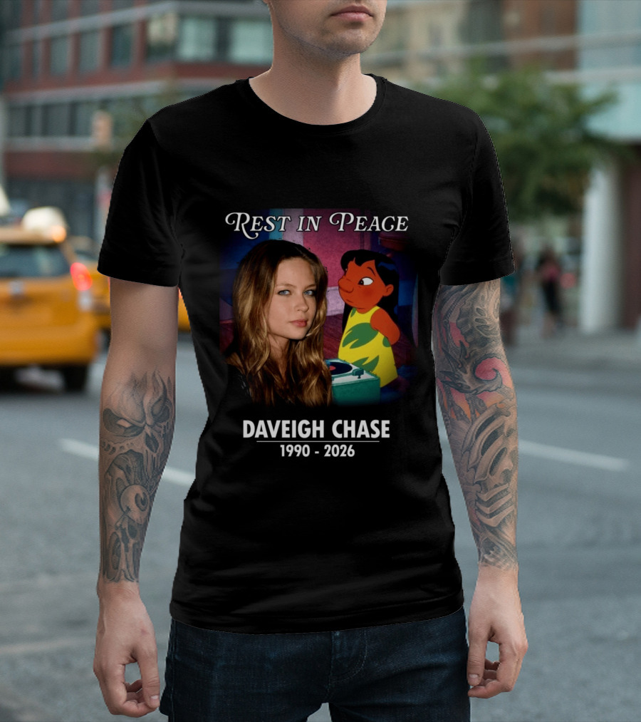 Rest In Peace Daveigh Chase 1990 2026 Lilo T-Shirt