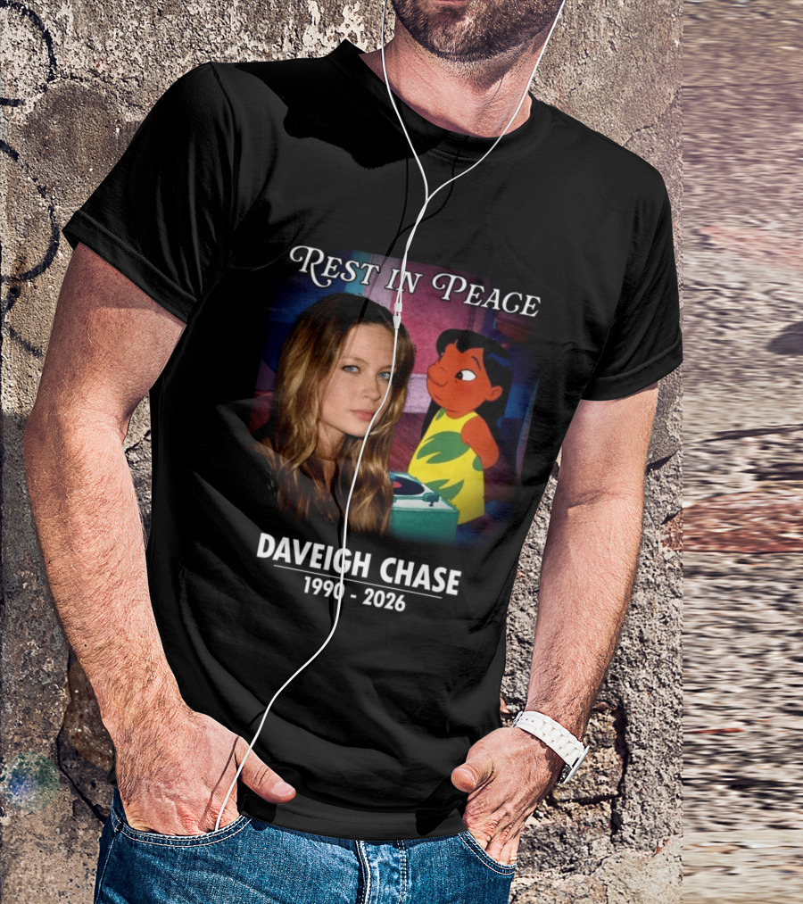 Rest In Peace Daveigh Chase 1990 2026 Lilo T-Shirt