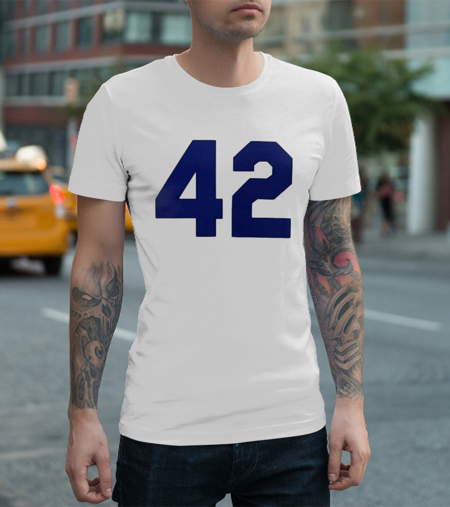 Jackie Robinson 42 Fear Of God Collection T-Shirt