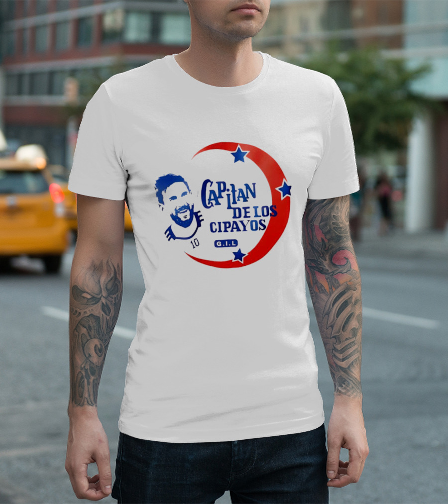 Capitan De Los Cipayos 10 Gelb T-Shirt