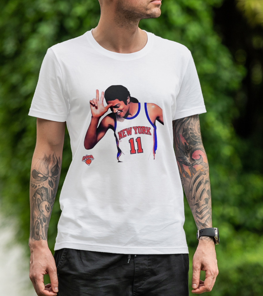 Michael Brunson New York Knicks 11 Never Pleased T-Shirt