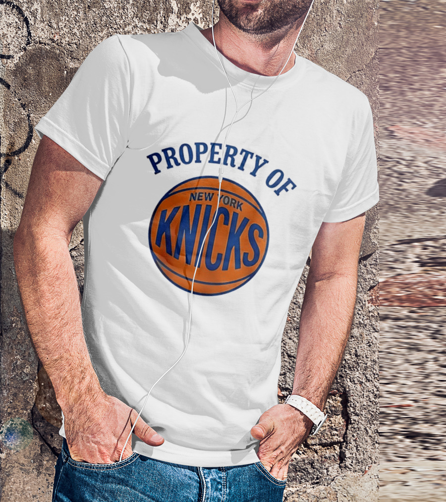 Property Of New York Knicks Basketball T-Shirt