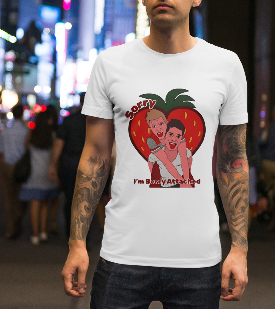 Sorry I'm Berry Attached Kevin De Bruyne Erling Haaland Manchester City T-Shirt