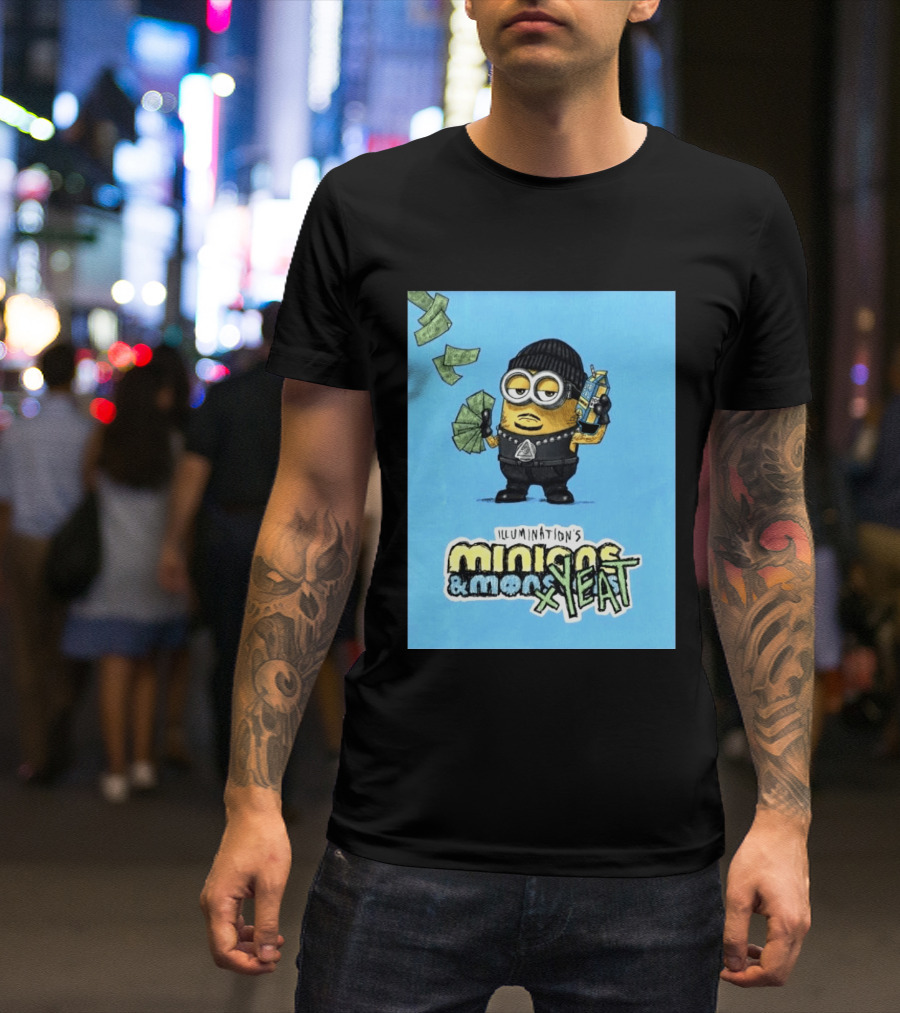 Illumination's Minions & Minions X Yeat Million Dollar Minion T-Shirt