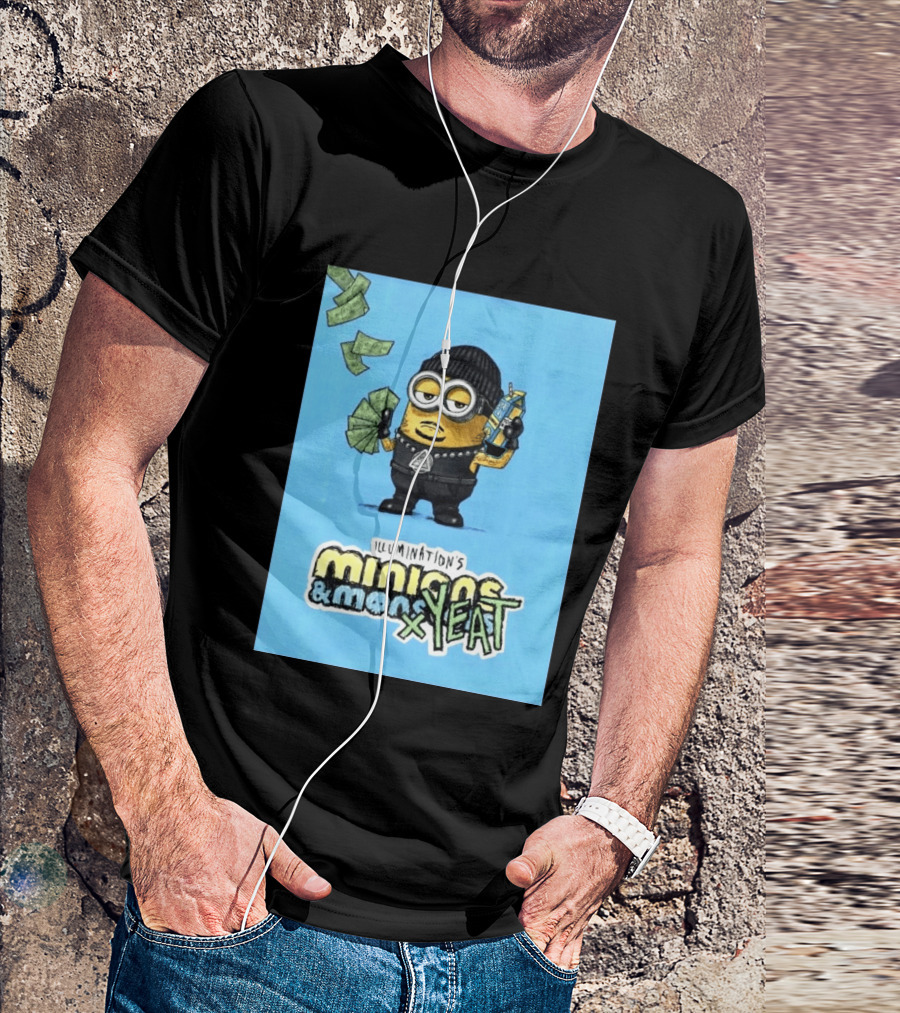 Illumination's Minions & Minions X Yeat Million Dollar Minion T-Shirt