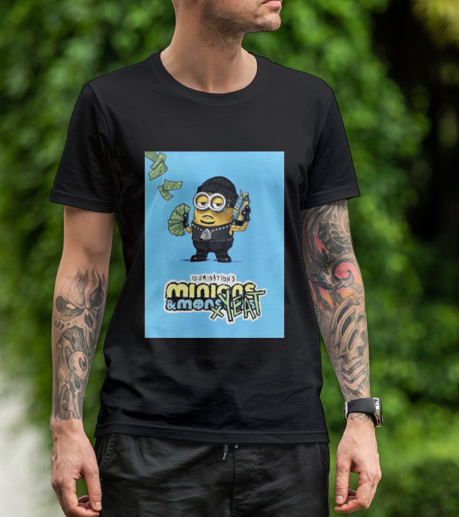 Illumination's Minions & Minions X Yeat Million Dollar Minion T-Shirt