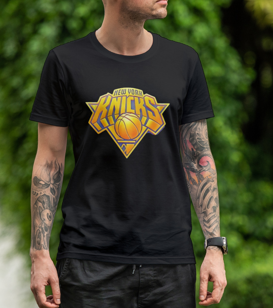 New York Knicks Basketball Golden Team T-Shirt