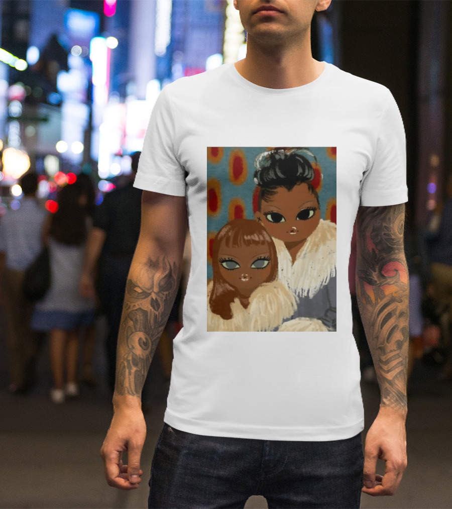 Bratz Dolls Cloe Yasmin Fashion Iconic Style Fur Outfits T-Shirt