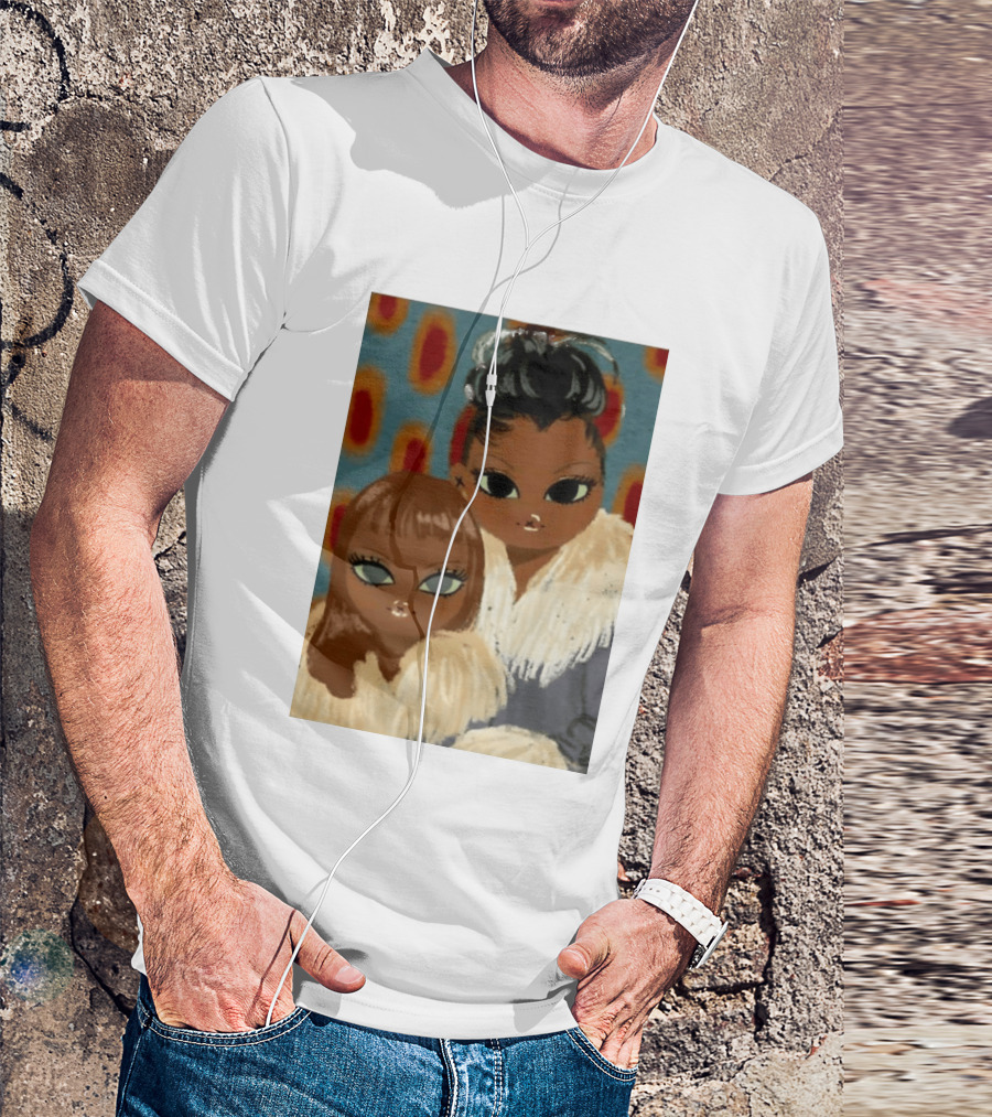 Bratz Dolls Cloe Yasmin Fashion Iconic Style Fur Outfits T-Shirt
