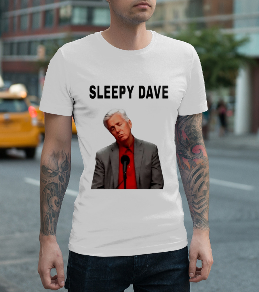 Sleepy Dave Dave Dombrowski Meme T-Shirt