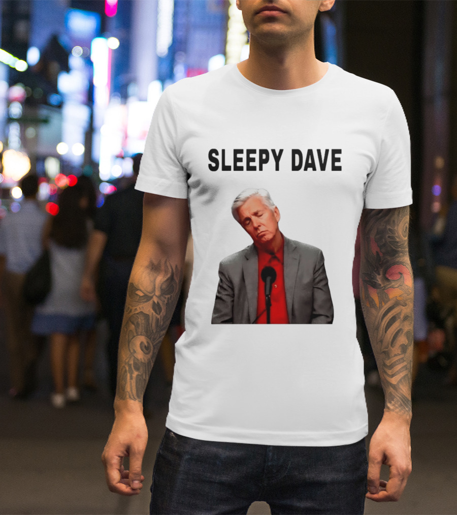 Sleepy Dave Dave Dombrowski Meme T-Shirt