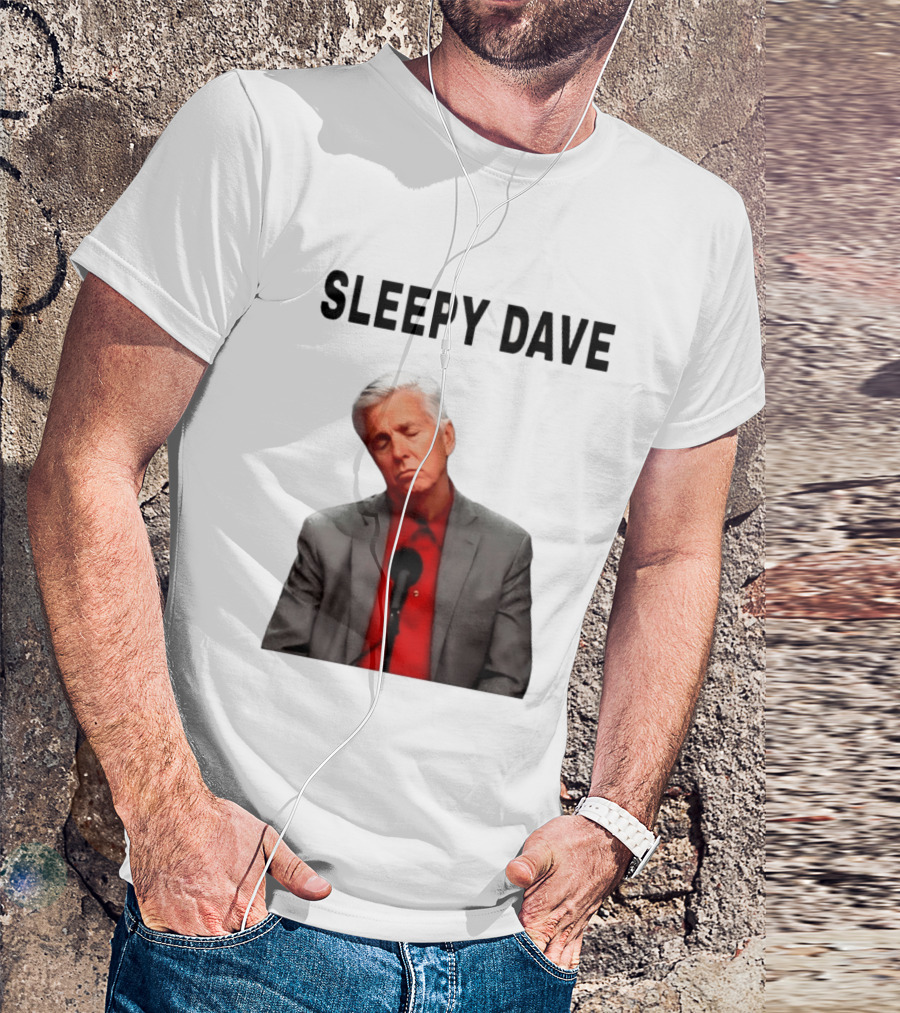 Sleepy Dave Dave Dombrowski Meme T-Shirt