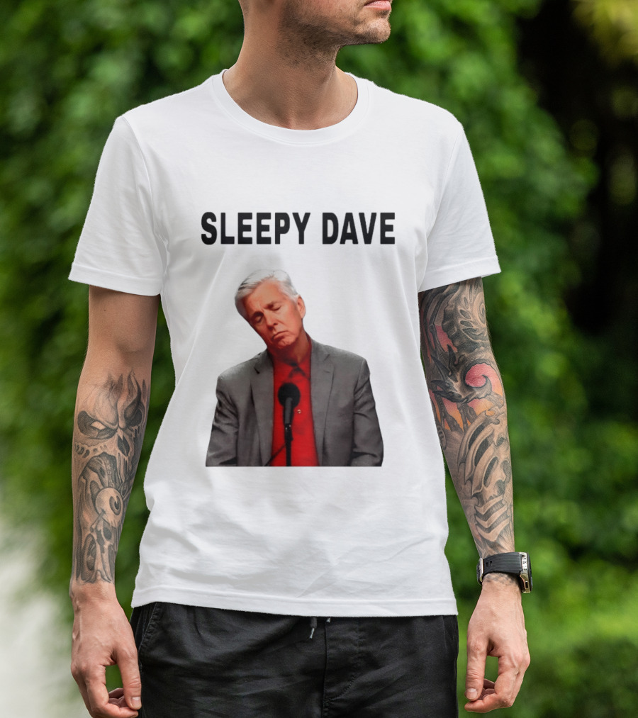 Sleepy Dave Dave Dombrowski Meme T-Shirt