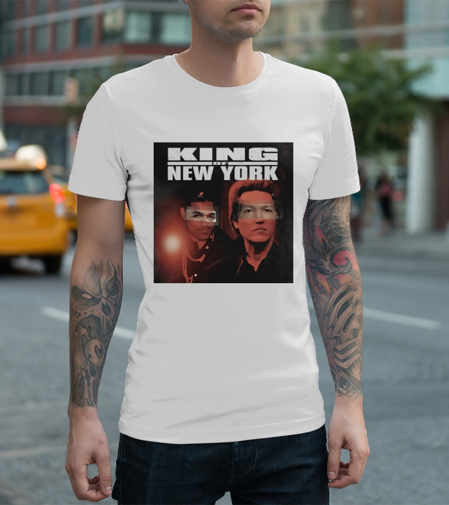 King Of New York Knicks Retro Movie T-Shirt